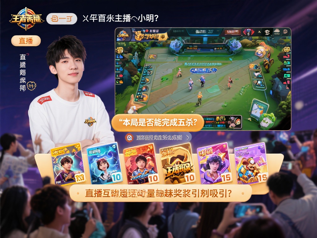 企鹅电竞主播竞猜活动火热开启，互动赢取丰厚好礼不容错过！ 