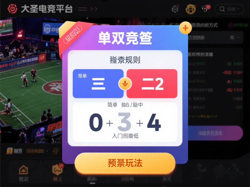 大圣电竞竞猜单双：精准预测技巧，轻松赢取丰厚奖励！ 